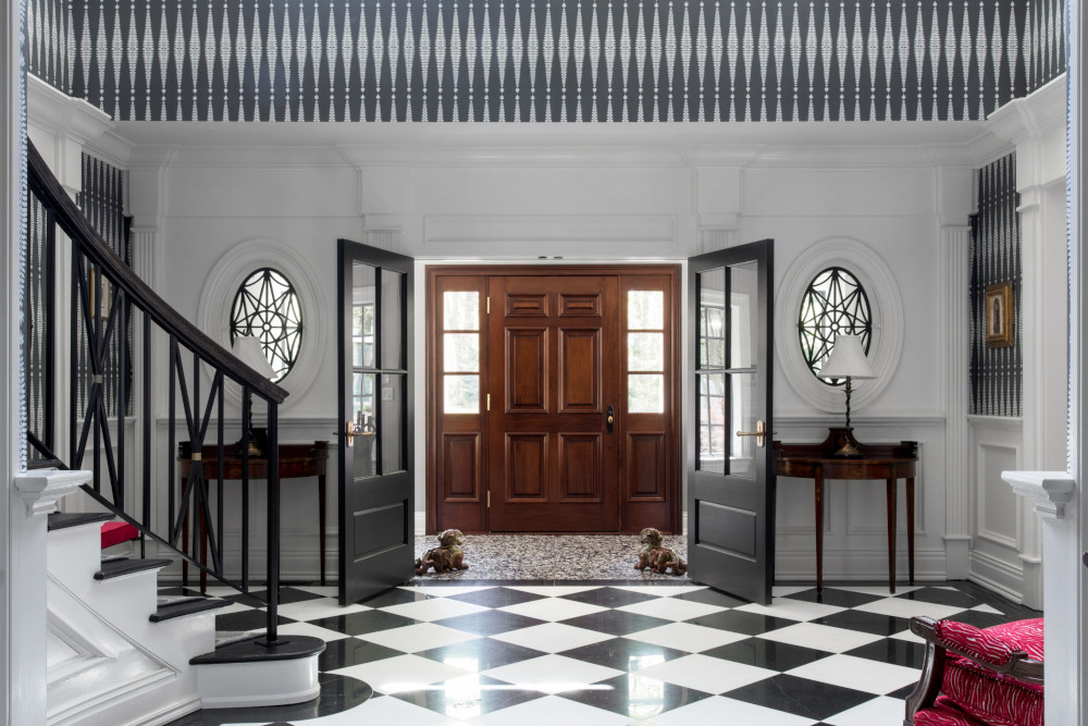 Foyer Remodel: Modern Renaissance Inspired