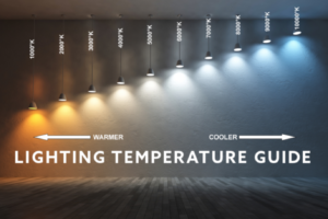 graphic to show different lighting temperatures