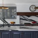 Interior Designer Morristown Nj Modern Blue Kitchen 2