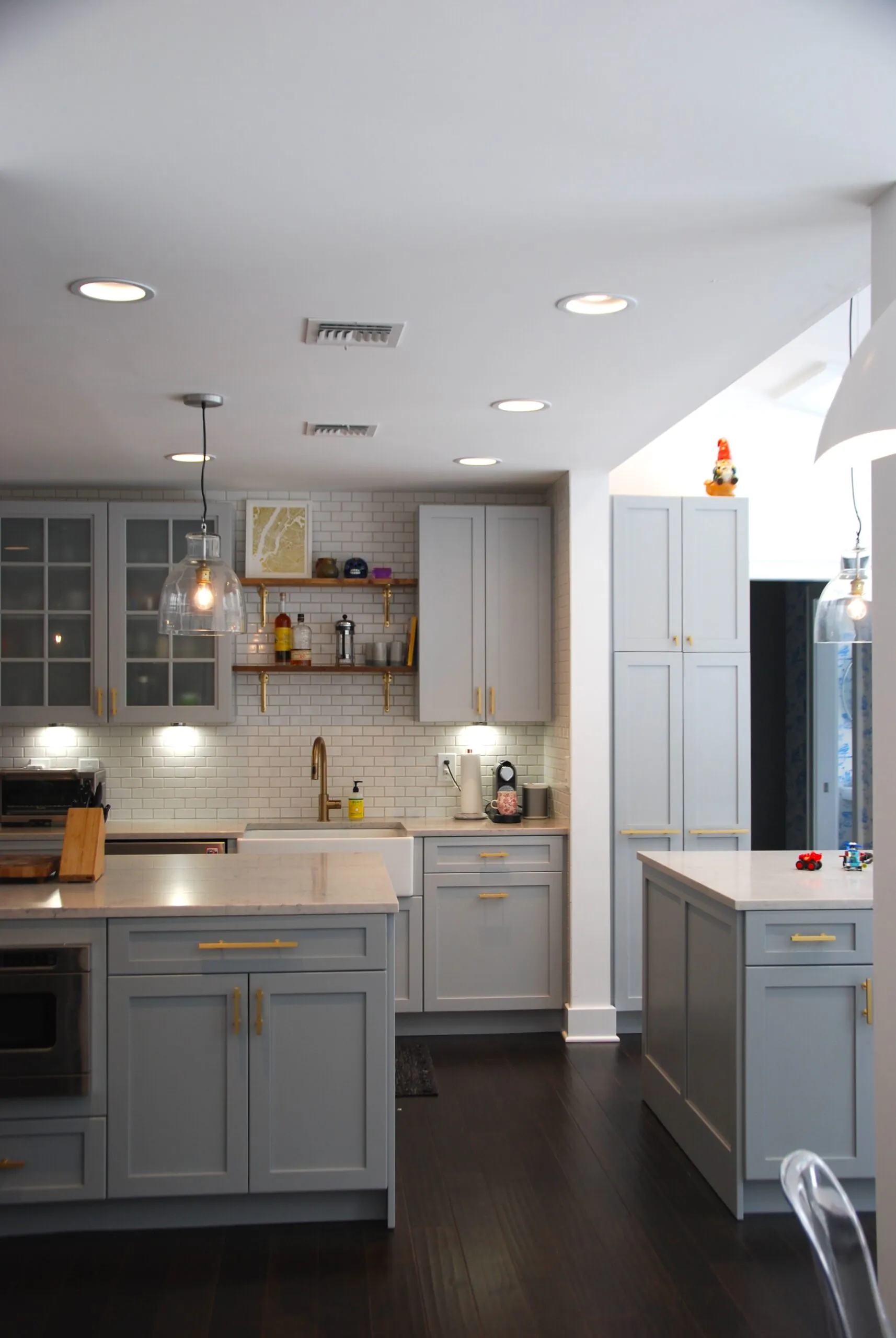 Kitchen Designer New Jersey Walden Interiors Blue Kitchen