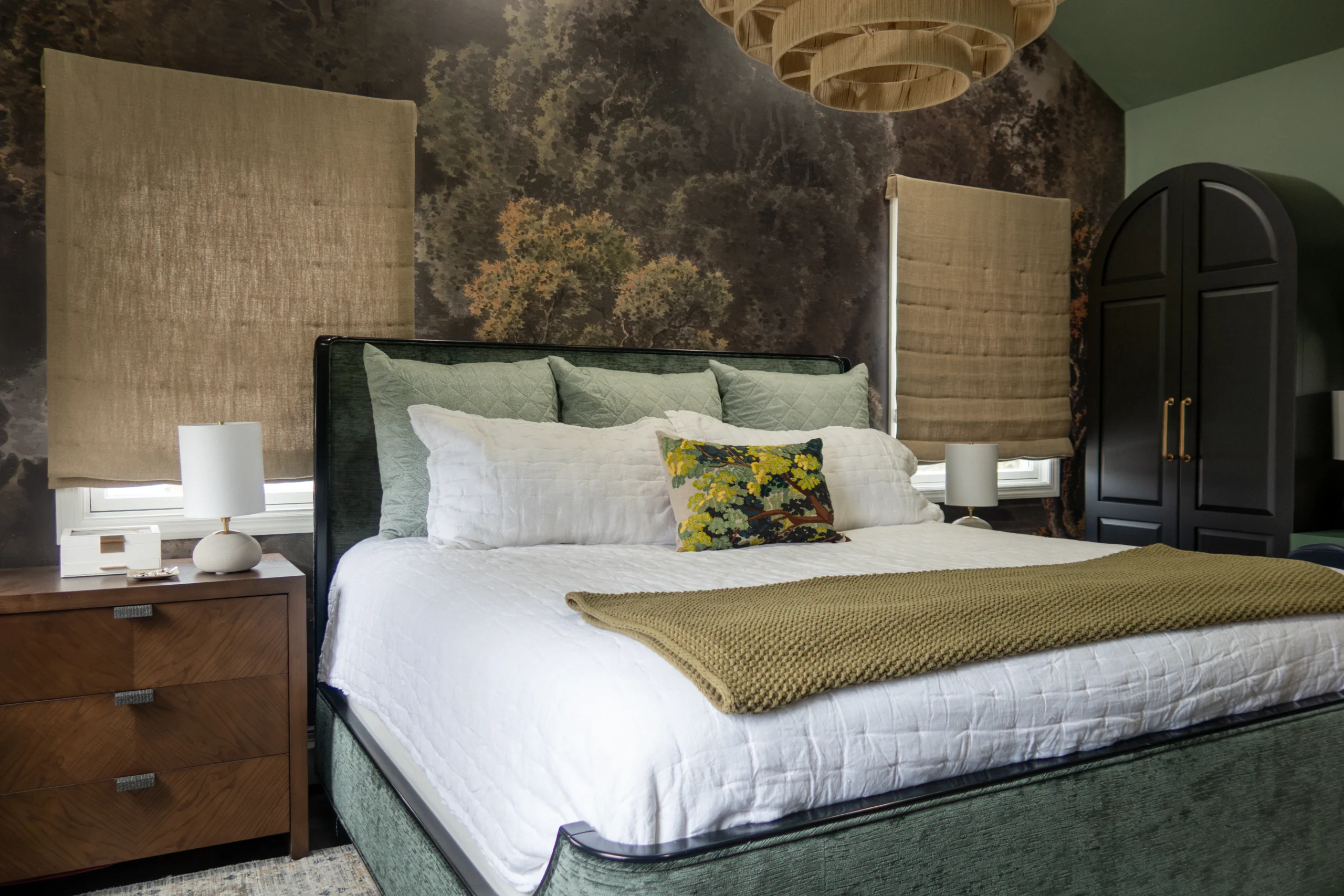 woodland-haze-bedroom-mural-wall-holmdel-nj